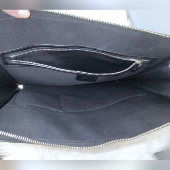 Dior Homme Trotter canvas & leather laptop business bag EUC - Picture 5 of 10